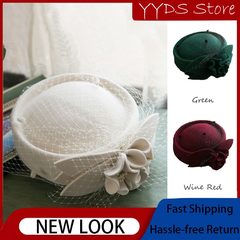 Beret French Wool - قبعة بيريه فرنسية عتيقة من الصوف