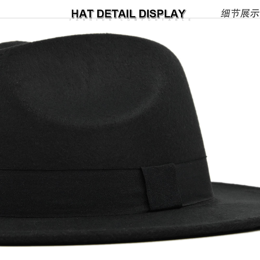 قبعة فيدورا رجالية جديدة بتصمي - مراجعة Fedora Hat Wool وسعره