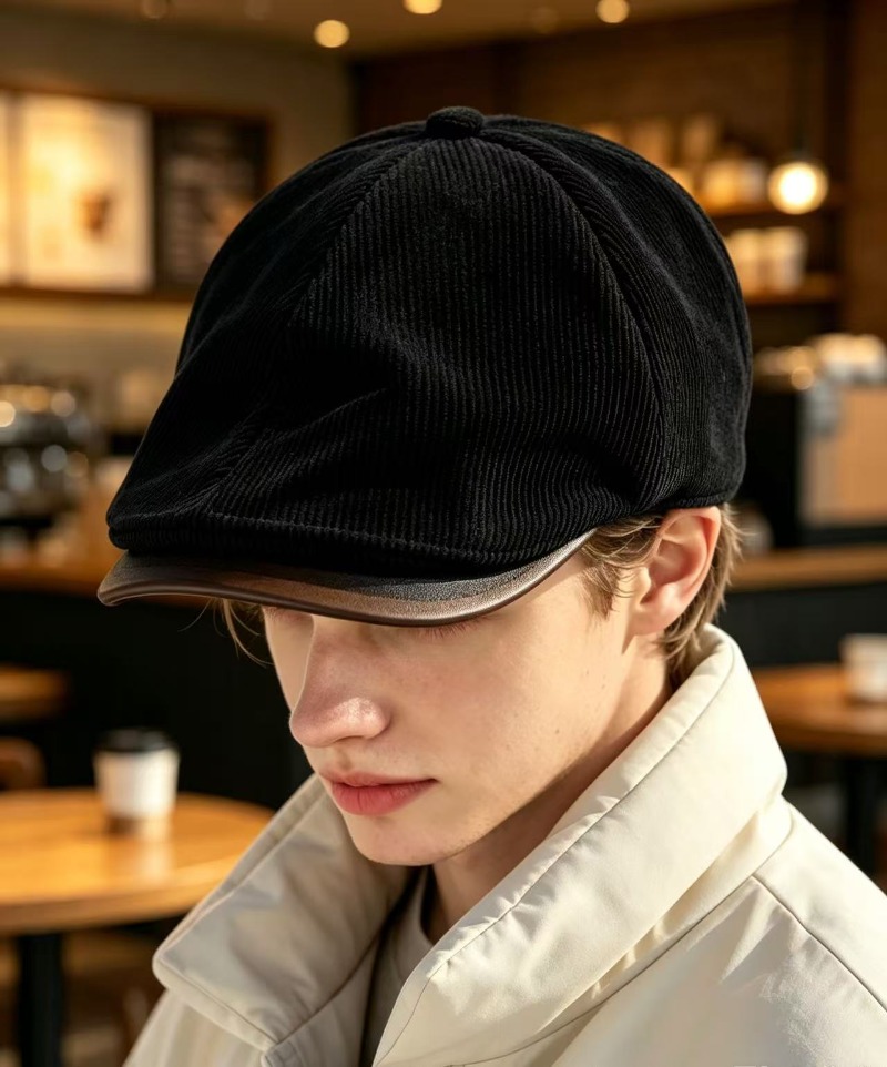 قبعة رجالية كلاسيكية من قماش ا - مراجعة Newsboy Cap Ivy وسعره